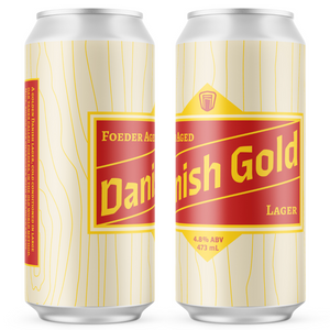 "Danish Gold" Foeder-aged Lager - 473mL
