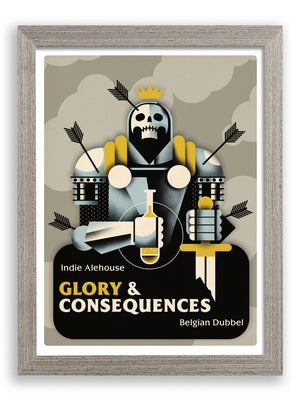 Print - Glory & Consequences   18x24 inch