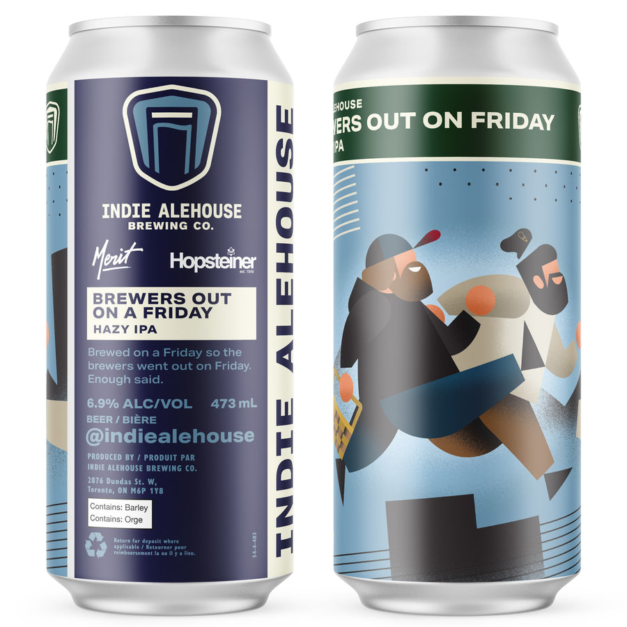 Brewers out on Friday Hazy IPA  - 473mL