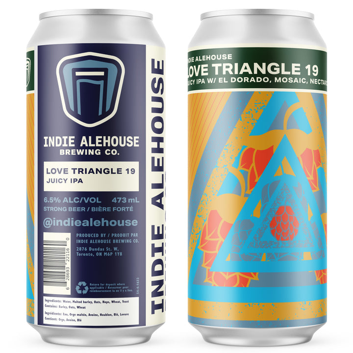 Love Triangle 19 Juicy IPA - 473mL