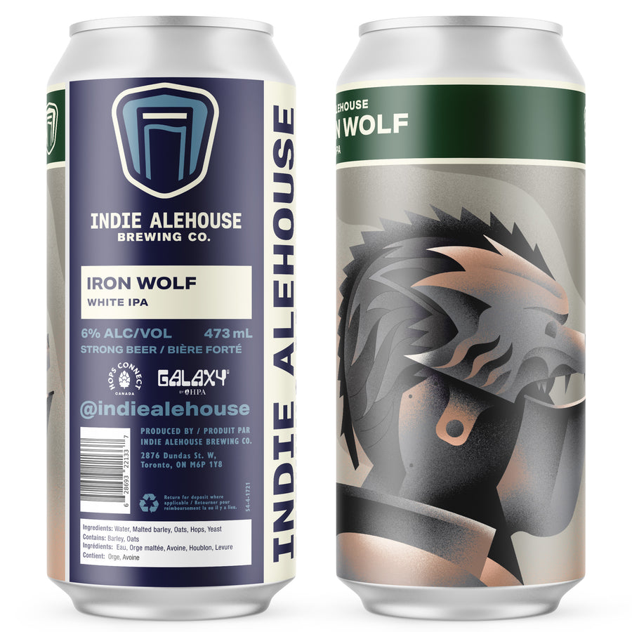 Iron Wolf White IPA (473ml)