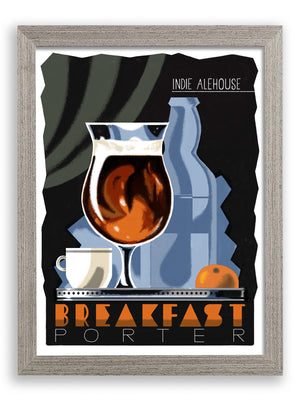 Print - Breakfast Porter 18x24 inch