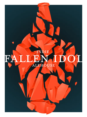 Print - Fallen Idol   18x24 inch