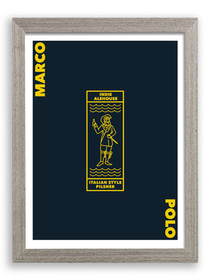Print - Marco Polo 16x20 inch