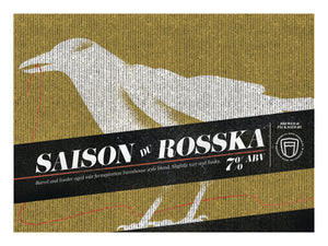 Print - Saison Du Rosska  18x24 inch